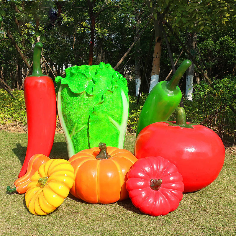 果蔬雕塑